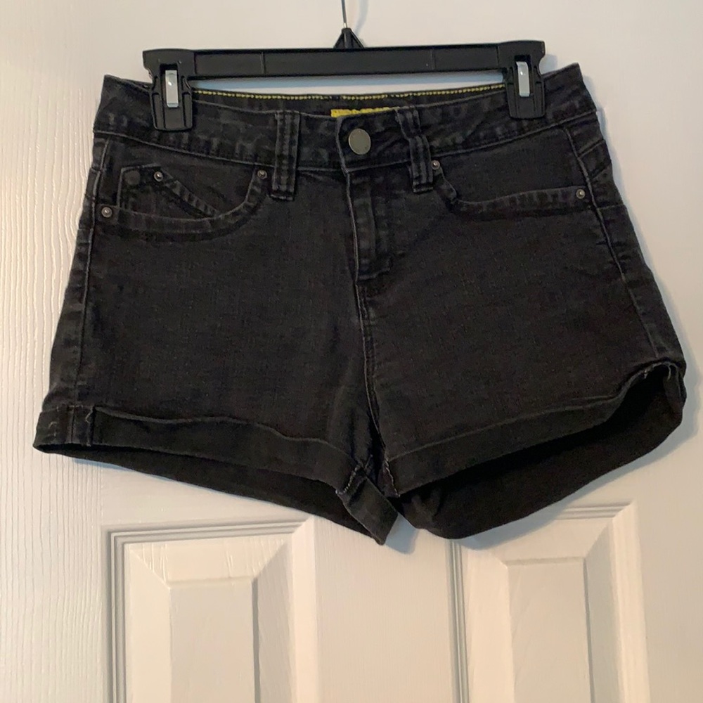 YMI Black Jean Shorts